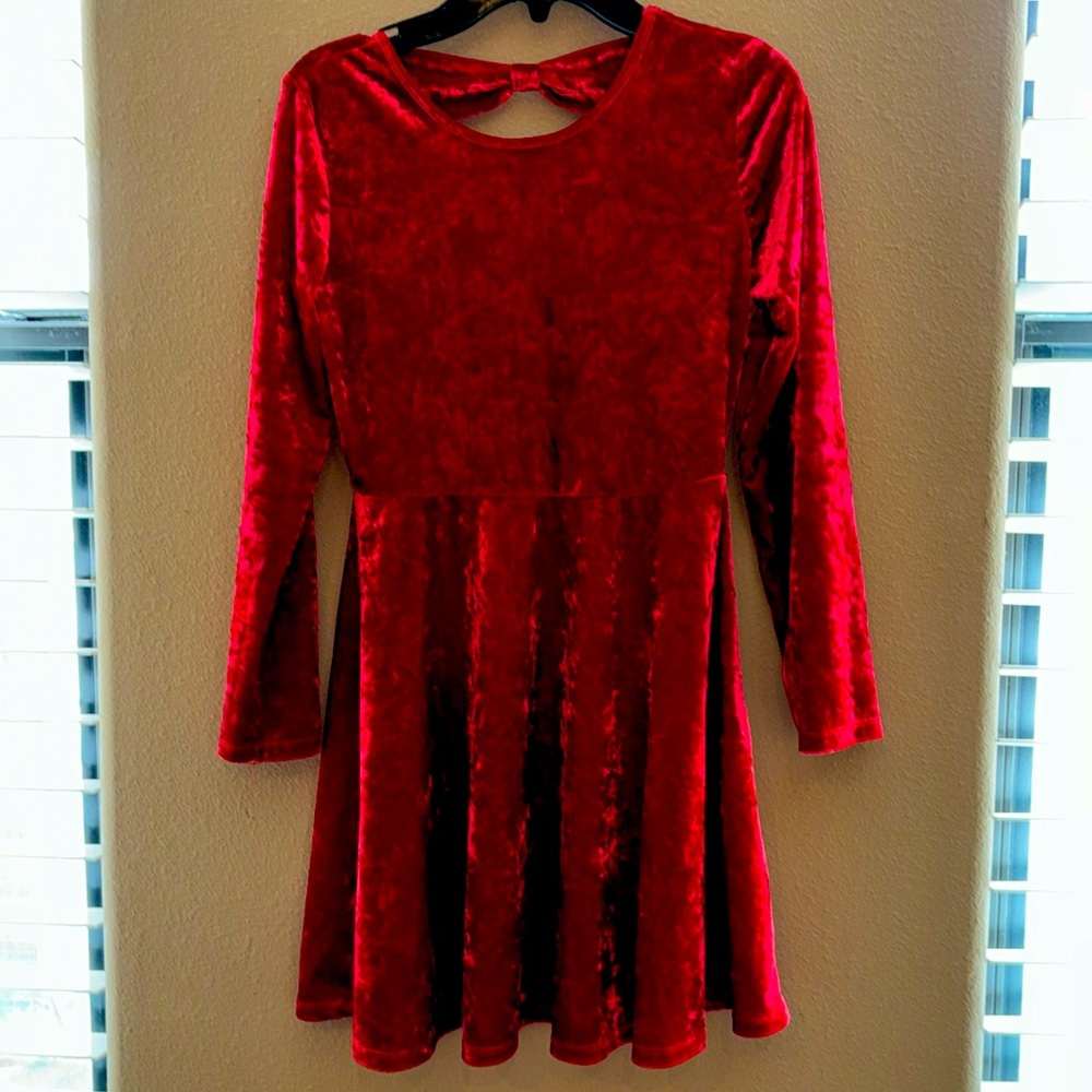 Red Velvet Girls Dress❣️❣️❣️❣️